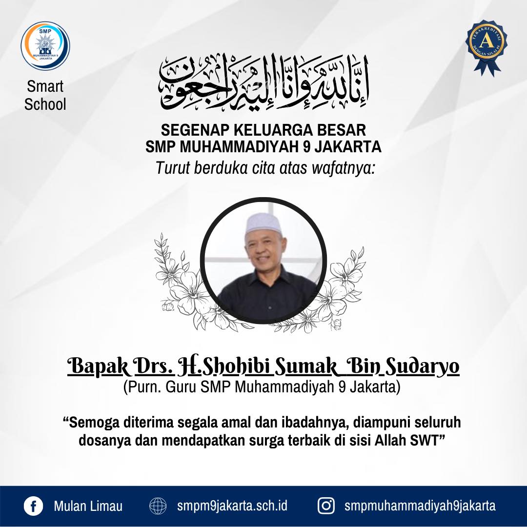 SMP Muhammadiyah 9 Jakarta Berduka